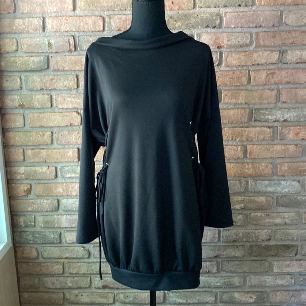M&M’S Black Mini Dress Small EUC